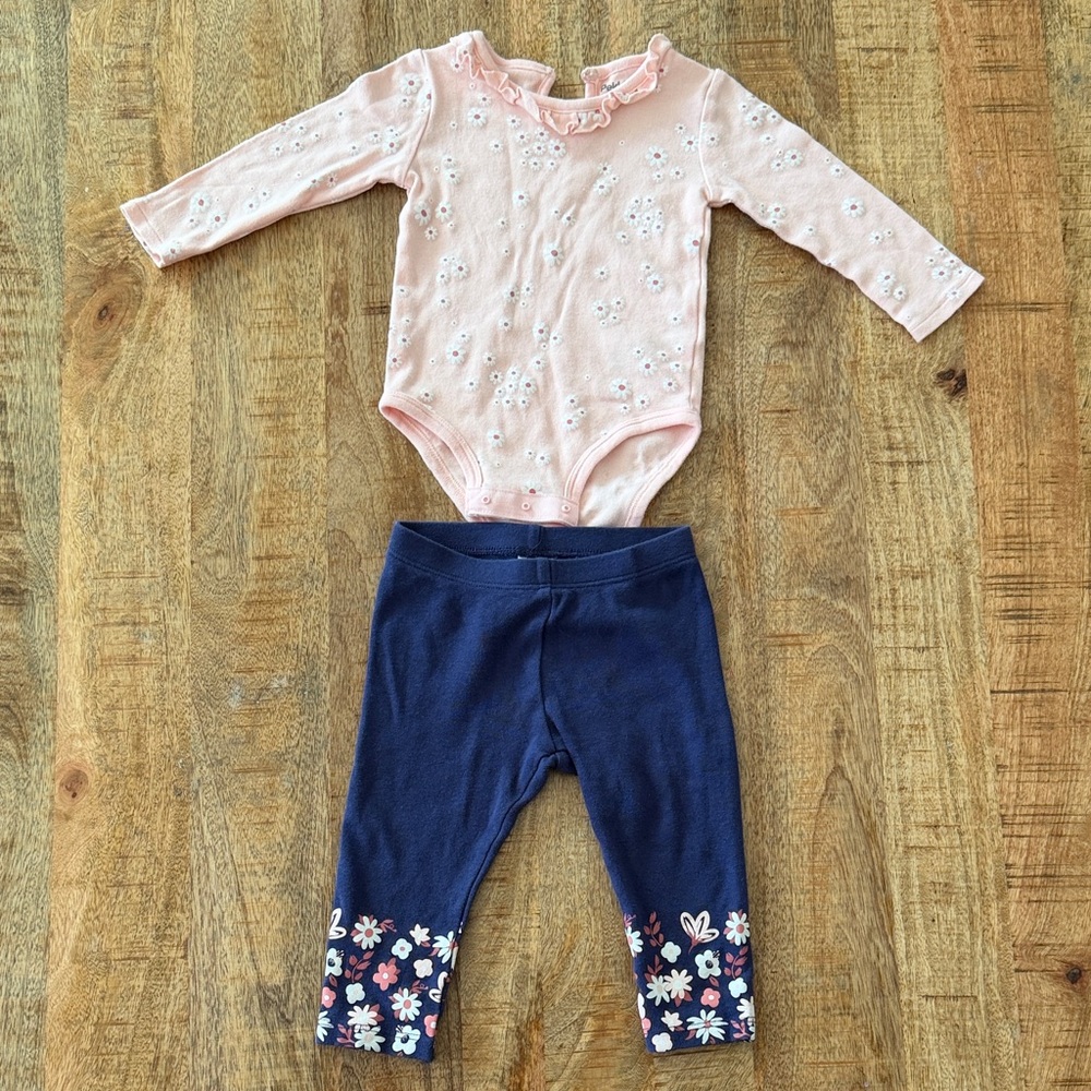 Pekkle Floral Leggings Set